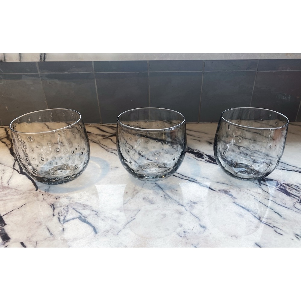 glassybaby Drinkers Limited Edition Gray Set